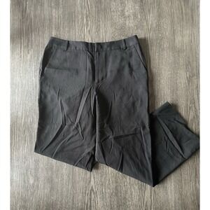 Women's Ralph Lauren Wool Blend Wide Leg Dress Pant. Black. Size 8. Green Label.